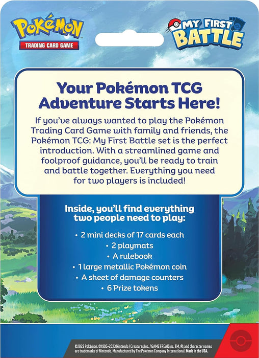 Pokemon Starter Set: My First Battle - Pikachu & Bulbasaur - for just $12! 