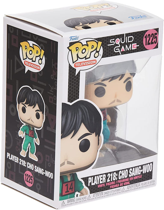 FUNKO POP 1225 TV: Squid Game - Player 218 : Cho Sang-Woo Figure - Just $14.95! Shop now at Retro Gaming of Denver