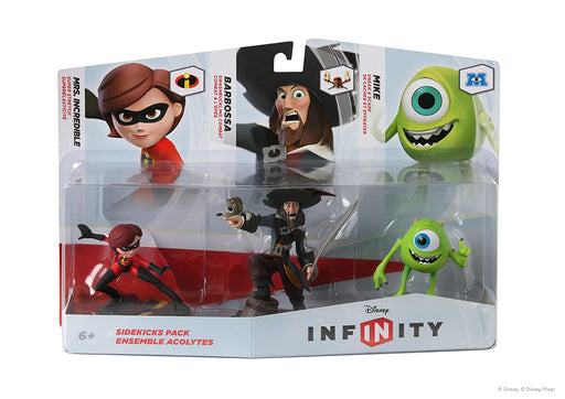 Disney Infinity: Figure 3-Pack Sidekicks: Mrs. Incredible, Barbossa, And Mike (Toys) - for just $0! 