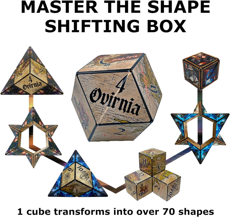 SHASHIBO Magnetic Puzzle Cube: Tales of Ovirnia - for just $21.99! 