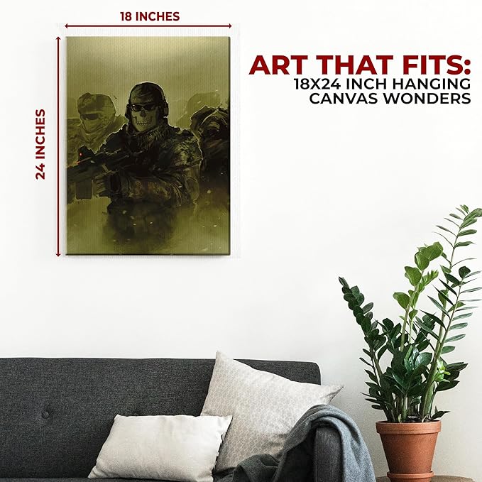 Call Of Duty Wall Canvas Set of 1 - for just $30.99! 