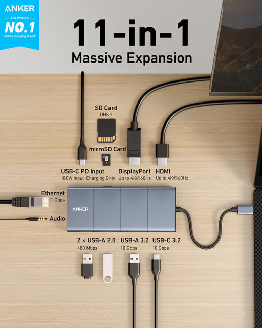 Anker <b>565</b> USB-C Hub (11-in-1) - for just $69.99! 