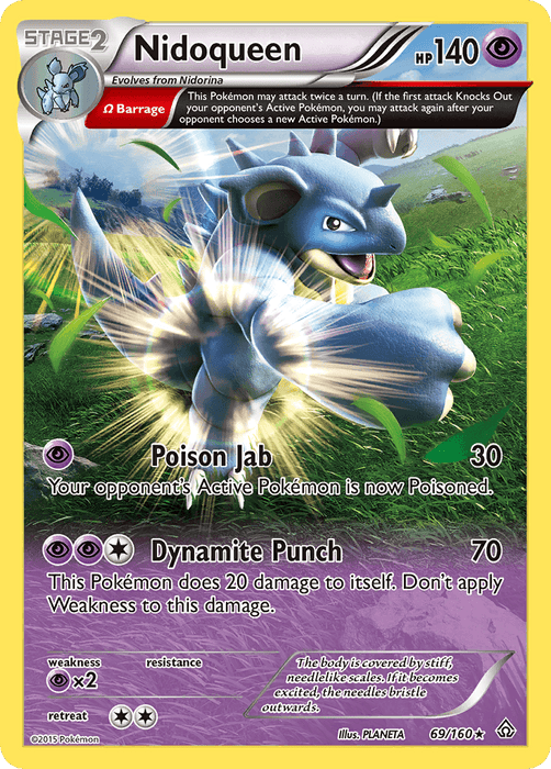 Nidoqueen (69/160) [XY: Primal Clash] - for just $0.80! 