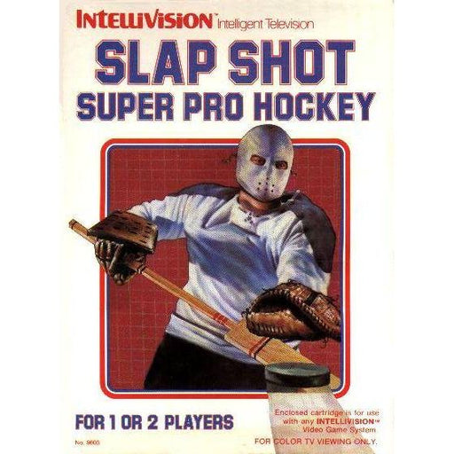 Slap Shot: Super Pro Hockey (Intellivision) - Premium Video Games - Just $0! Shop now at Retro Gaming of Denver