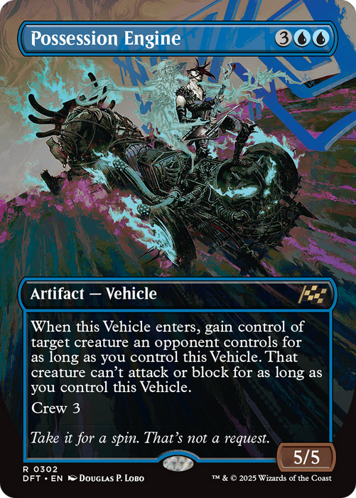 Possession Engine (DFT-302) - Aetherdrift (Borderless) Foil - for just $0.10! 
