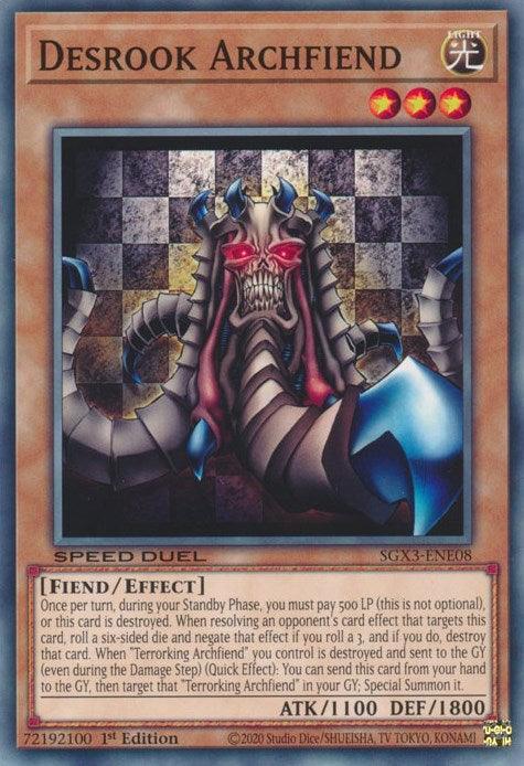 Desrook Archfiend [SGX3-ENE08] Common - for just $0.10! 