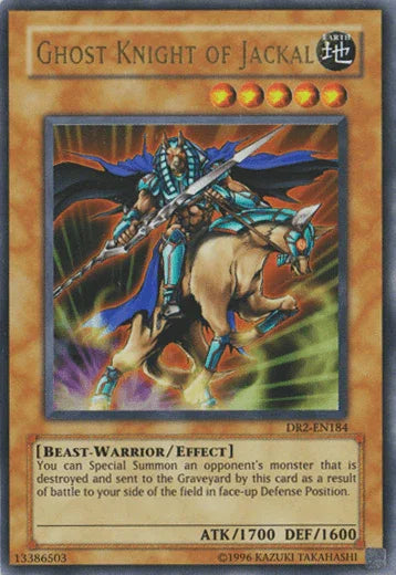 Ghost Knight of Jackal [DR2-EN184] Ultra Rare - for just $1.85! 