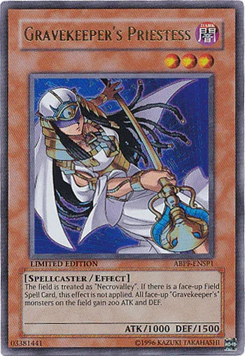 Gravekeeper's Priestess [ABPF-ENSP1] Ultra Rare - for just $1.10! 