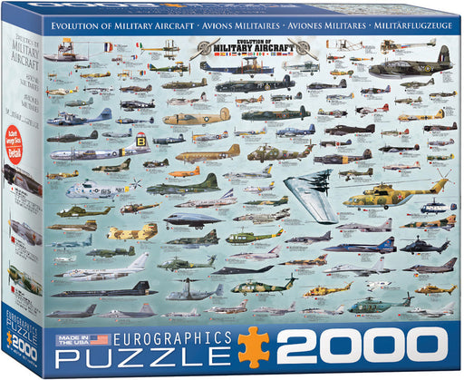Puzzle: The BIG Puzzle Collection - Evolution of Military Aircraft - for just $34.99! 