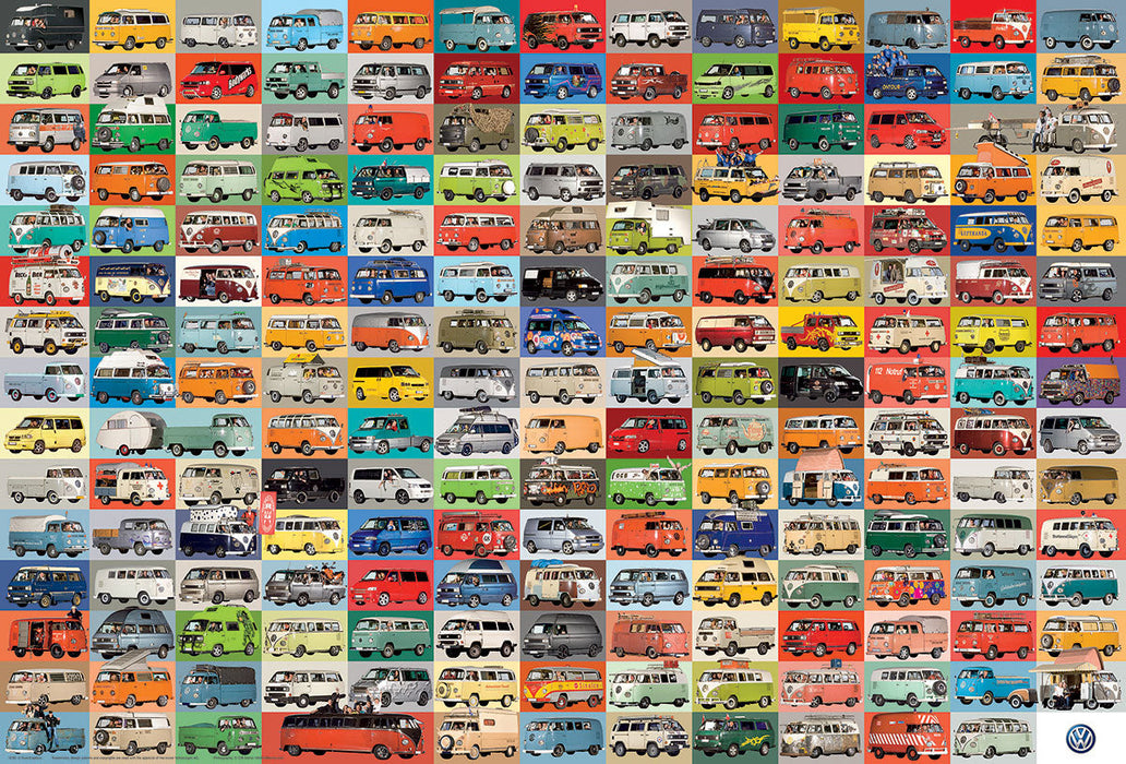 Puzzle: The BIG Puzzle Collection - The VW Groovy Bus - for just $34.99! 