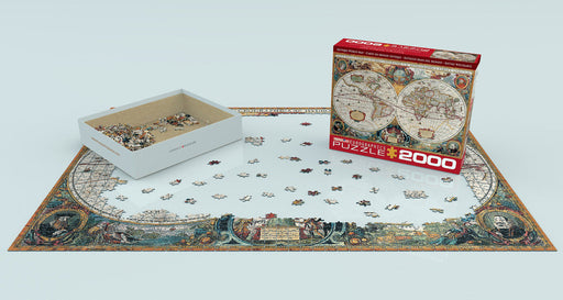 Puzzle: The BIG Puzzle Collection - Antique World Map - for just $34.99! 