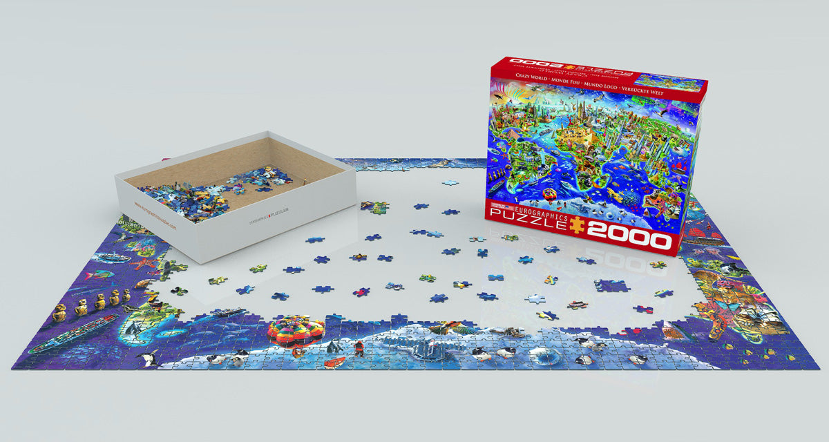 Puzzle: The BIG Puzzle Collection - Crazy World - for just $34.99! 