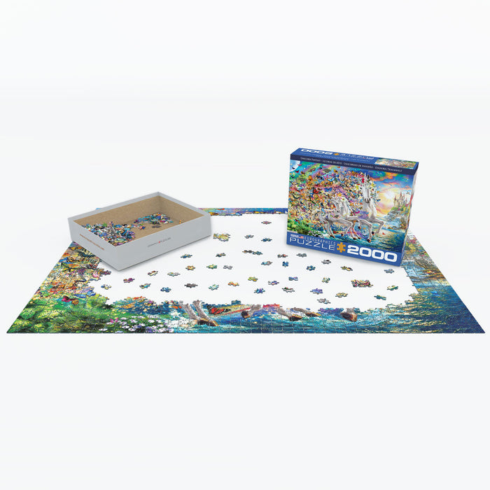 Puzzle: The BIG Puzzle Collection - Unicorn Fantasy - for just $34.99! 
