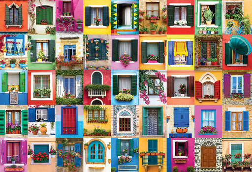 Puzzle: The BIG Puzzle Collection - Mediterranean Windows - for just $34.99! 