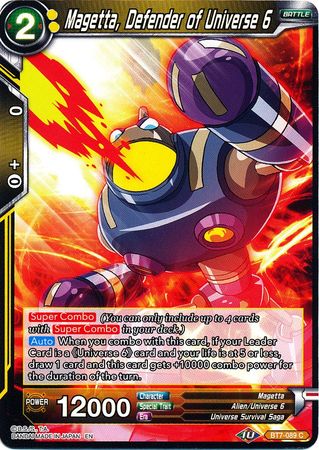 Magetta, Defender of Universe 6 (BT7-089) [Assault of the Saiyans] - for just $0.10! 