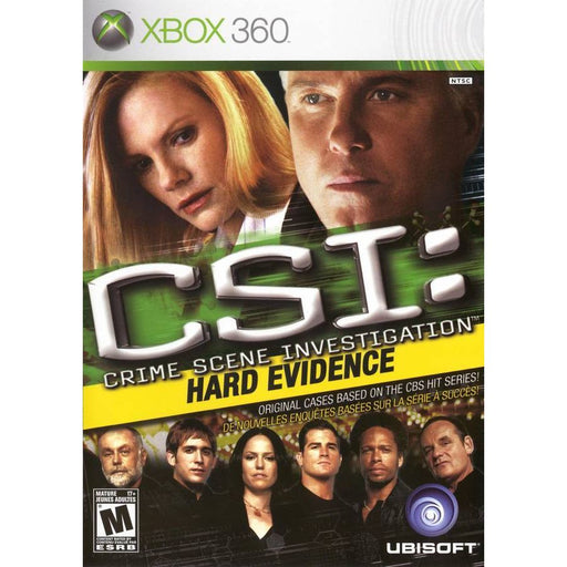 CSI: Crime Scene Investigation: Hard Evidence (Xbox 360) - Just $0! Shop now at Retro Gaming of Denver