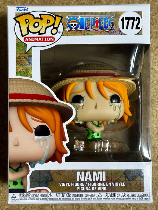 Funko Pop! Animation Nami (Crying) #1772 One Piece 2024 Straw Hat Navigator - for just $13! 