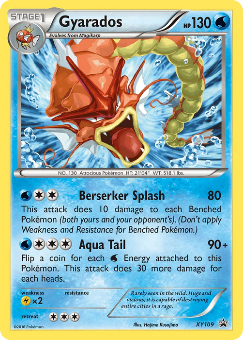 Gyarados (XY109) [XY: Black Star Promos] - for just $21.05! 