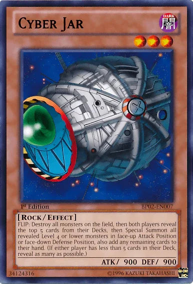 Cyber Jar [BP02-EN007] Mosaic Rare - for just $0.50! 