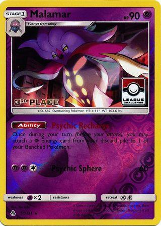 Malamar (51/131) (League Promo 3rd Place) [Sun & Moon: Forbidden Light] - for just $1.45! 