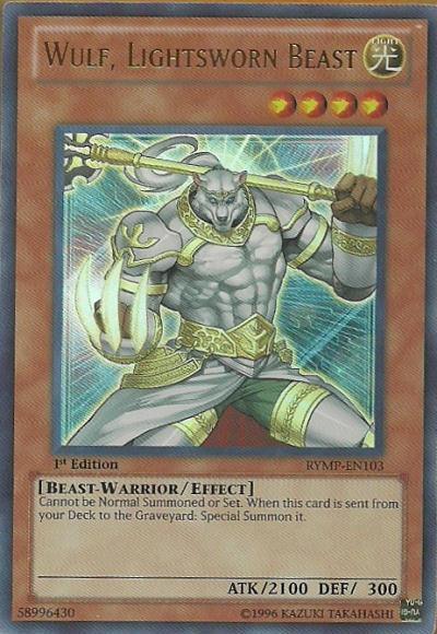 Wulf, Lightsworn Beast [RYMP-EN103] Ultra Rare - for just $0.90! 