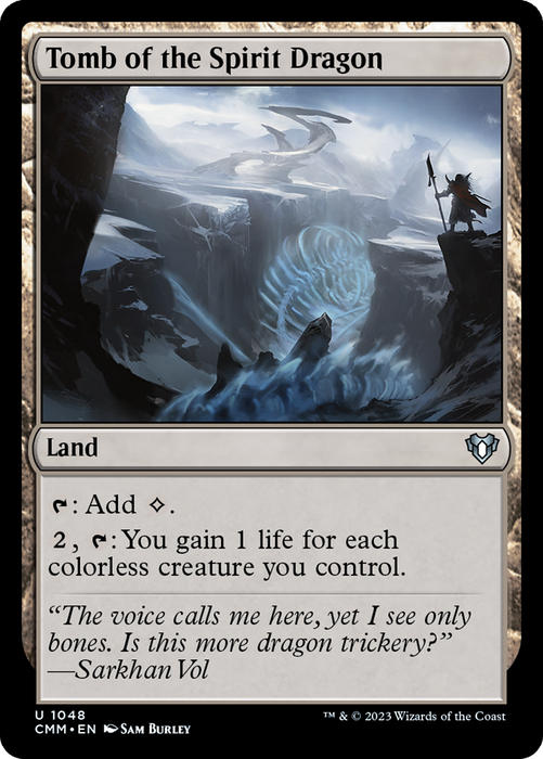 Tomb of the Spirit Dragon (CMM-1048) - Commander Masters - for just $0.10! 