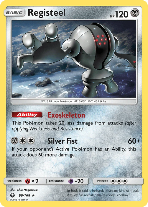 Registeel (96/168) [Sun & Moon: Celestial Storm] - for just $0.20! 