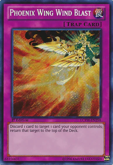 Phoenix Wing Wind Blast [LCYW-EN298] Secret Rare - for just $1.55! 