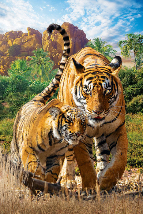 Puzzle: Save Our Planet Puzzles - Tigers - for just $11.99! 
