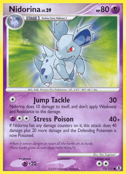 Nidorina (73/111) [Platinum: Rising Rivals] - for just $0.20! 