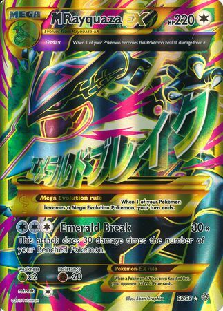 M Rayquaza EX (98/98) (Jumbo Card) [XY: Ancient Origins] - Just $6.75! Shop now at Retro Gaming of Denver