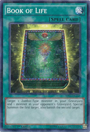 Book of Life [BP03-EN145] Shatterfoil Rare - for just $0.75! 