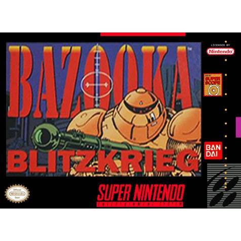Bazooka Blitzkrieg (Super Nintendo) - Premium Video Games - Just $0! Shop now at Retro Gaming of Denver