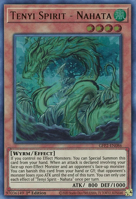 Tenyi Spirit - Nahata [GFP2-EN086] Ultra Rare - for just $0.10! 