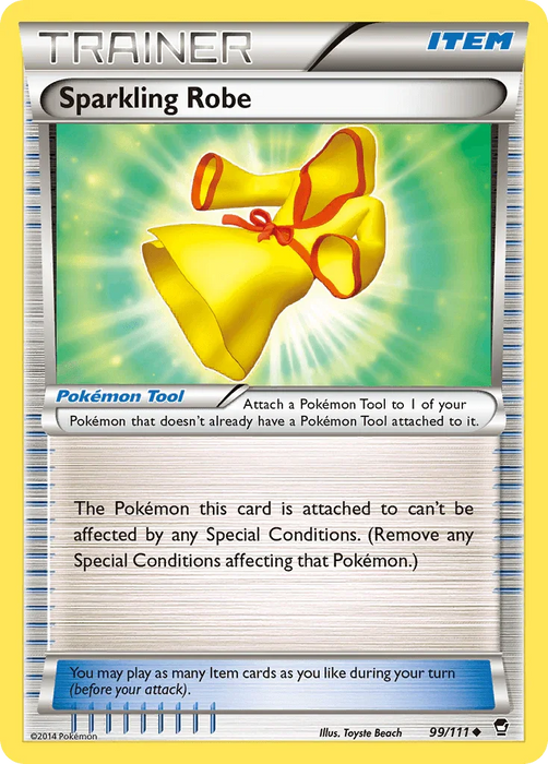 Sparkling Robe (99/111) [XY: Furious Fists] - for just $0.15! 