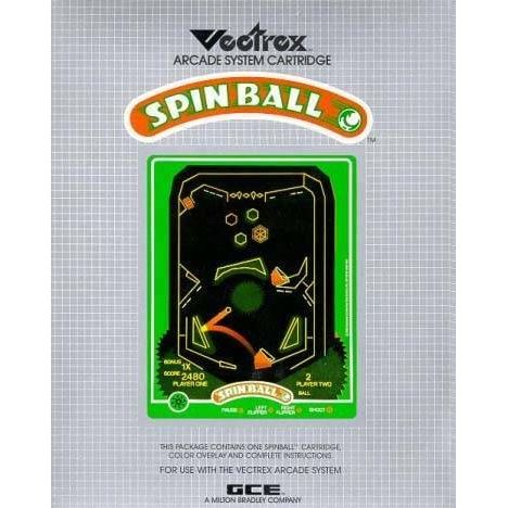 Spinball (Vectrex) - Just $0! Shop now at Retro Gaming of Denver