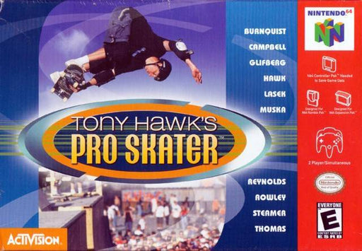 Tony Hawk's Pro Skater (Nintendo 64) - for just $0! 