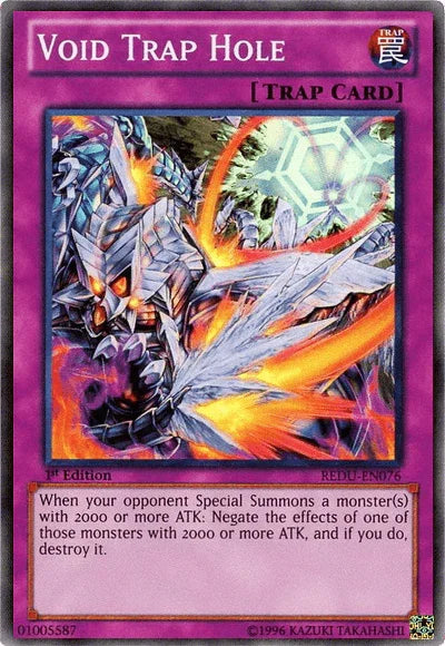 Void Trap Hole [REDU-EN076] Super Rare - for just $0.35! 