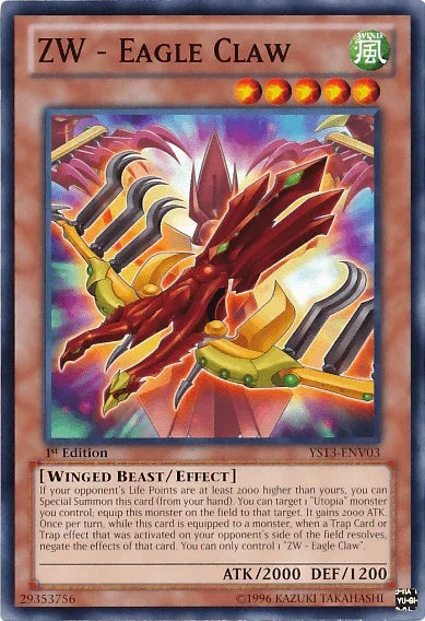 ZW - Eagle Claw [YS13-ENV03] Common - for just $0.10! 