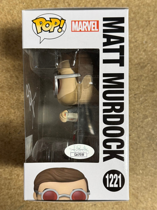 Charlie Cox Signed Marvel Matt Murdock Daredevil Funko Pop #1221 With JSA COA - for just $250! 