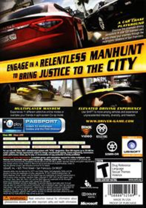 Driver: San Francisco – Xbox 360 (X360) - for just $0! 