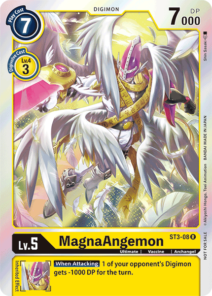 MagnaAngemon [ST3-08] (Alternate Art) [Starter Deck: Heaven's Yellow Promos] - Just $0.55! Shop now at Retro Gaming of Denver