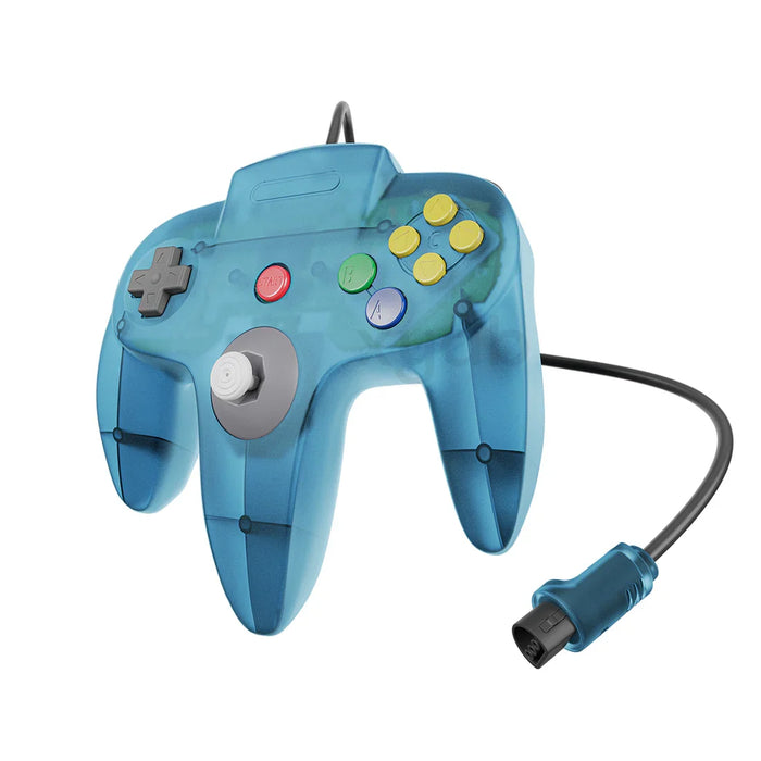 PROTO64 Wired Controller for Nintendo 64 (N64) [Turbo Teal] – Nintendo 64 Accessory (N64) - for just $19.99! 