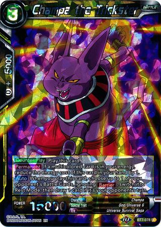 Champa the Trickster (BT7-078) [Assault of the Saiyans] - for just $0.10! 