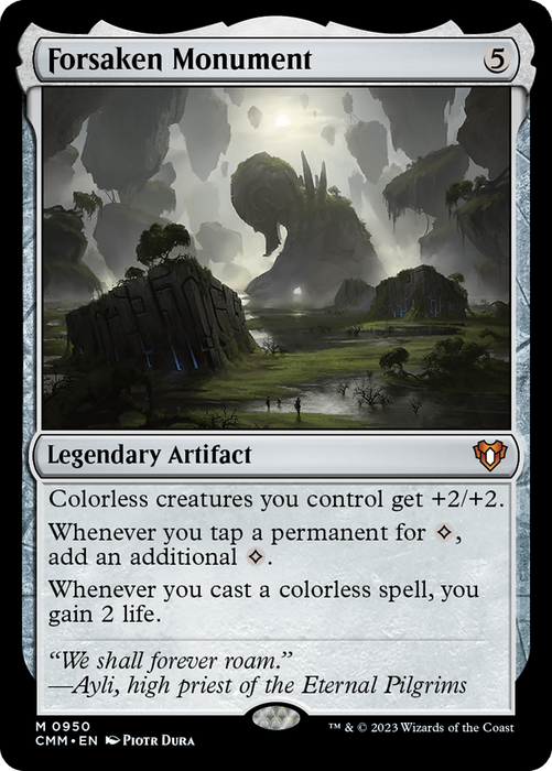 Forsaken Monument (CMM-950) - Commander Masters - for just $1.20! 