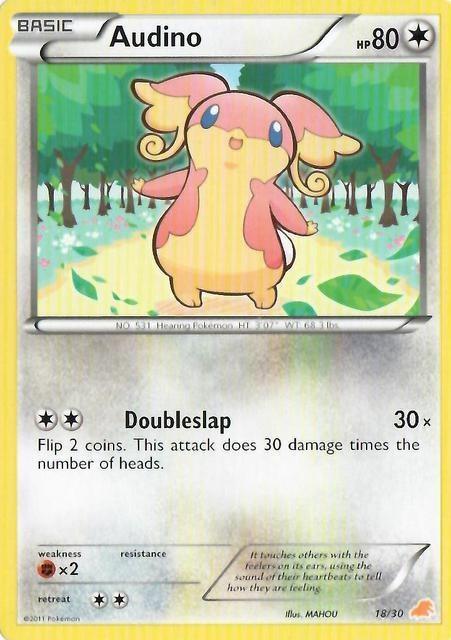 Audino (18/30) [Black & White: Trainer Kit - Excadrill] - for just $0.10! 