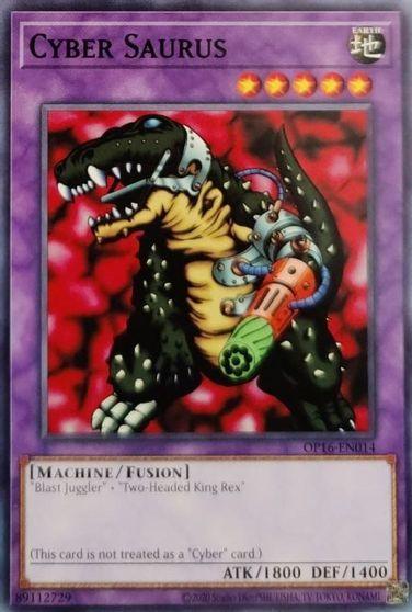 Cyber Saurus [OP16-EN014] Common - for just $0.10! 