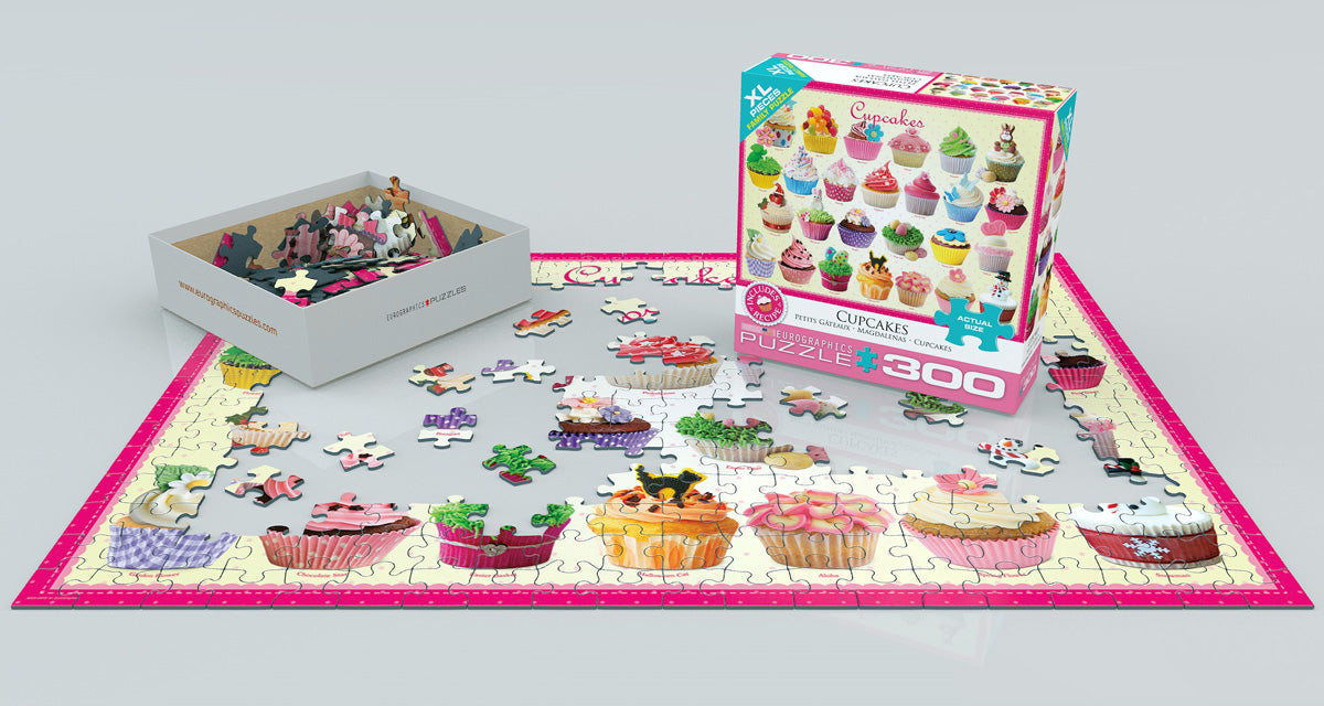 Puzzle: Family Oversize Puzzles - Cupcakes - for just $16.99! 
