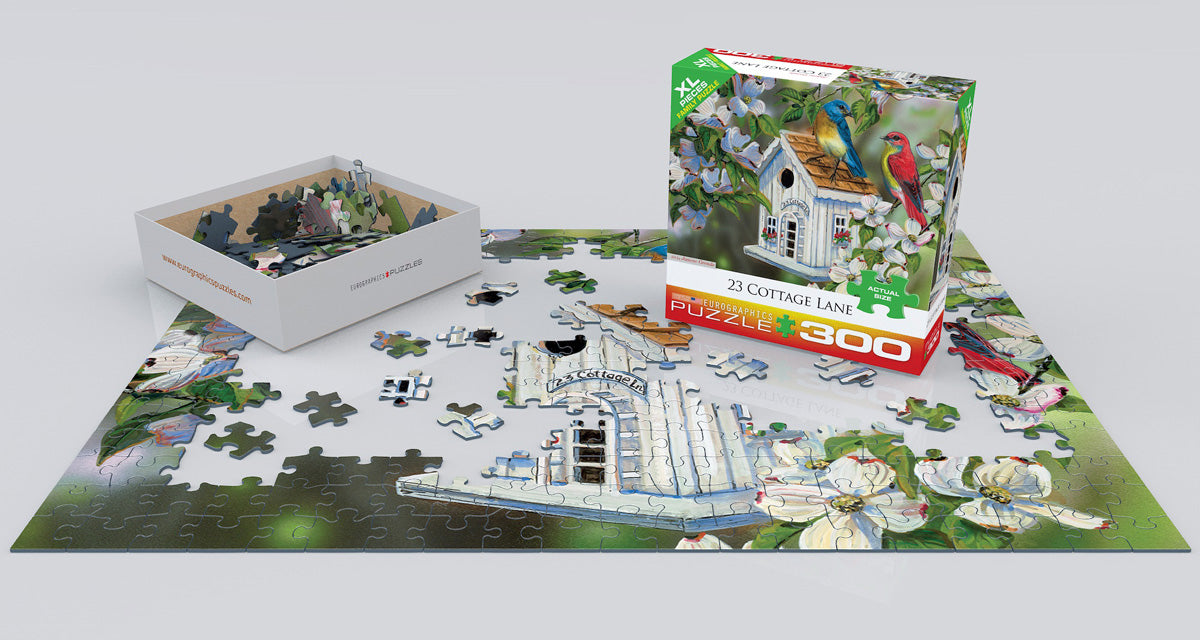 Puzzle: Family Oversize Puzzles - 23 Cottage Lane - for just $16.99! 