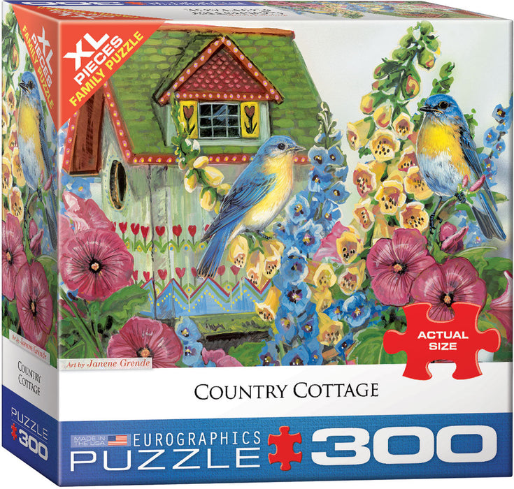 Puzzle: Family Oversize Puzzles - Country Cottage by Janene Grende - for just $16.99! 